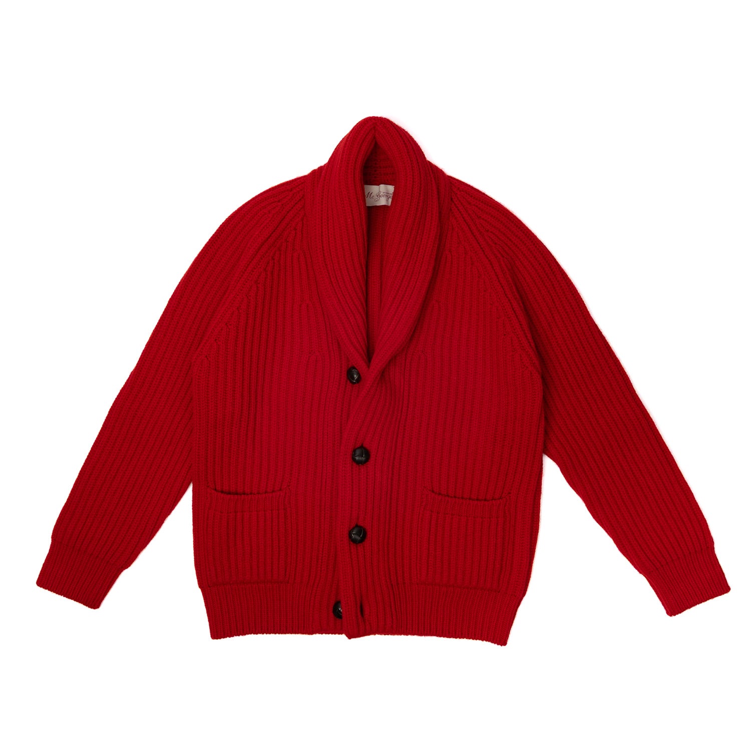 Cardigan "Iconic Shawl" made from Lambswool and Cashmere - Original Knit